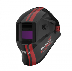 Маска сварщика BLACK MASK c АСФ 777 51ST777SS (с наклейками) 
