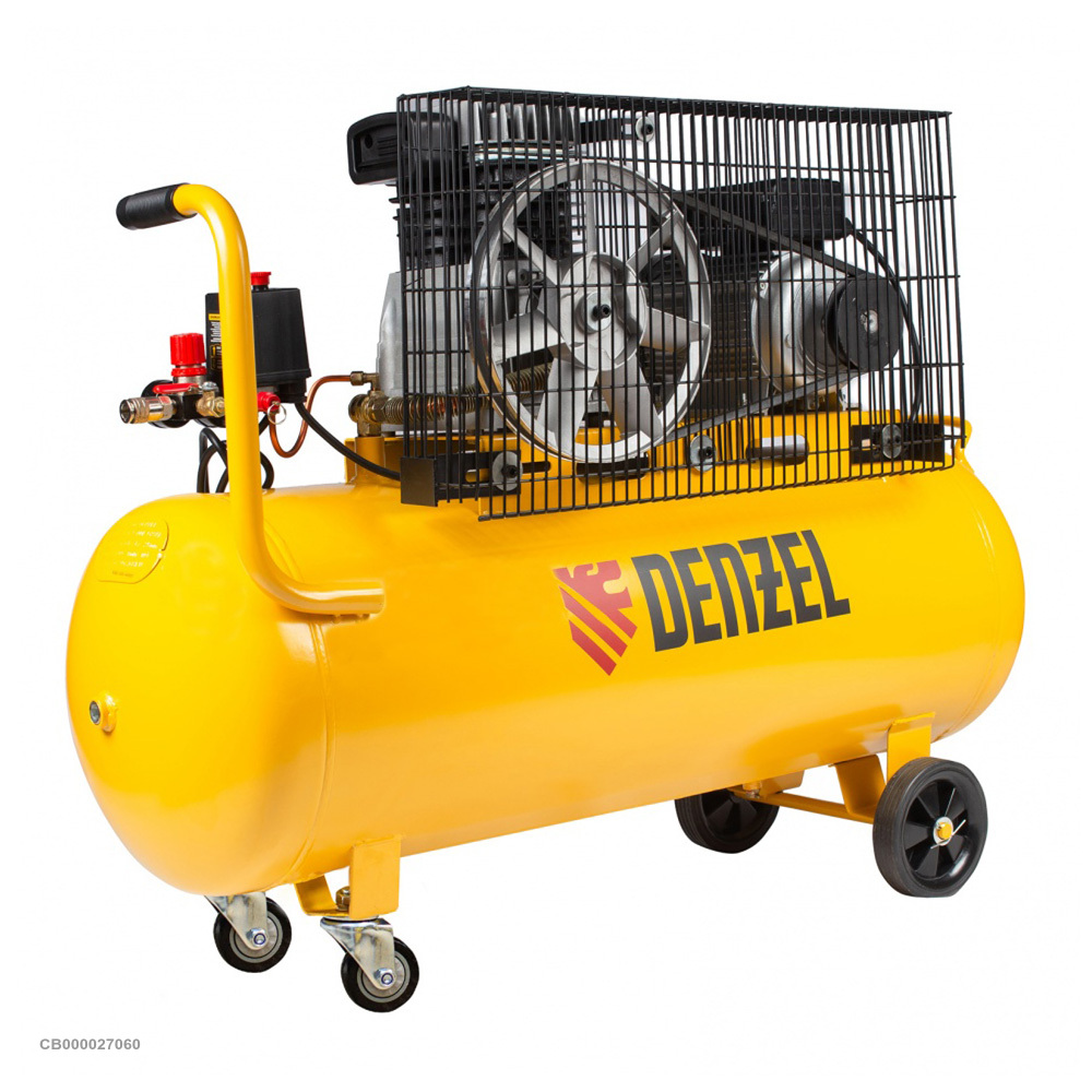Компрессор поршневой DENZEL BCI2300/100 (220 В, 100 л)